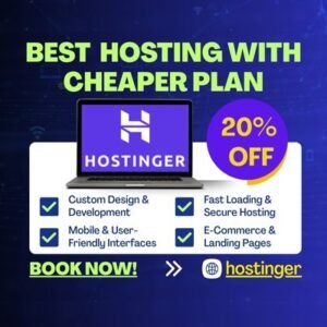 Hostinger Web Hosting – Fast, Secure & Affordable